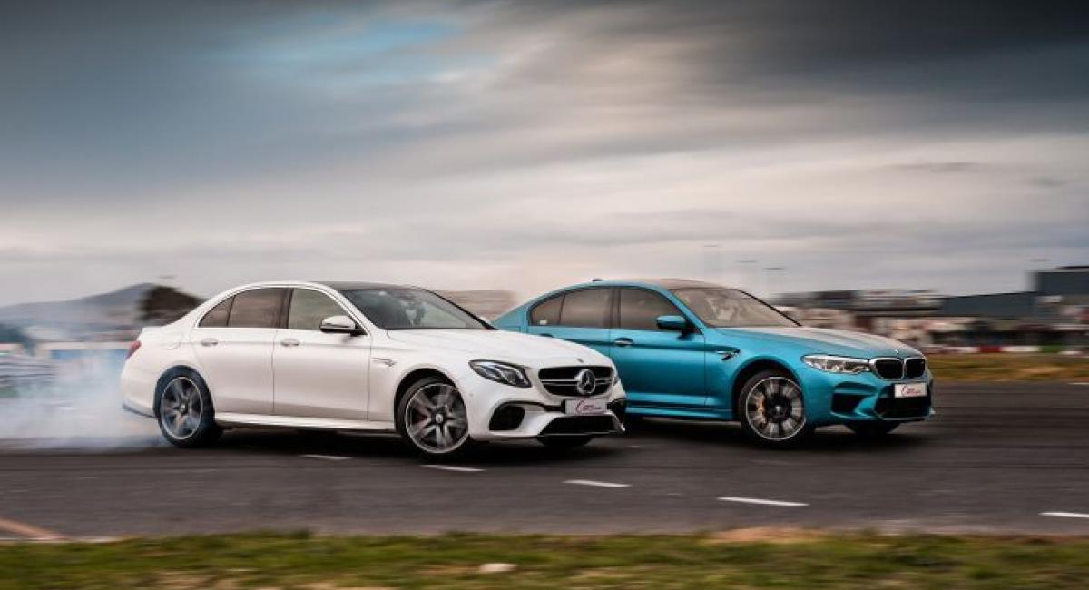 BMW M5 Vs Mercedes-AMG E 63 S [Vid] | Www.gtspirit.gr